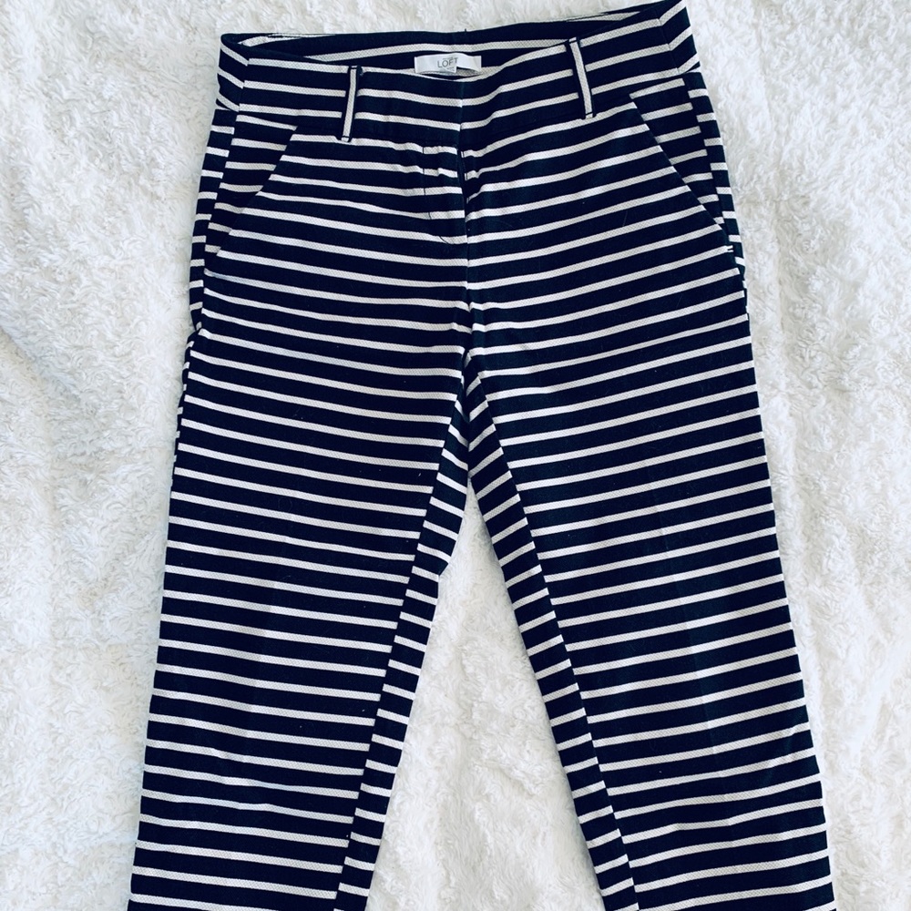 LOFT Marisa Cropped Riviera Pant